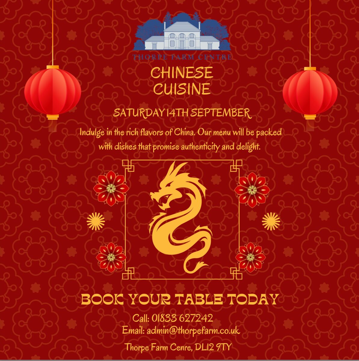 Chinese Cuisine Night