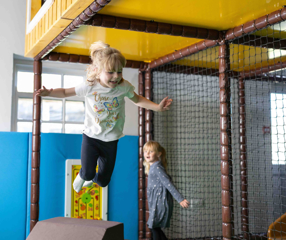 cafe with play area