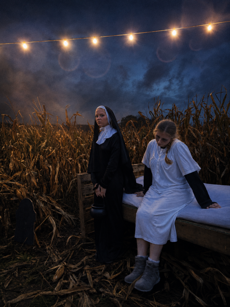 halloween scare maze
